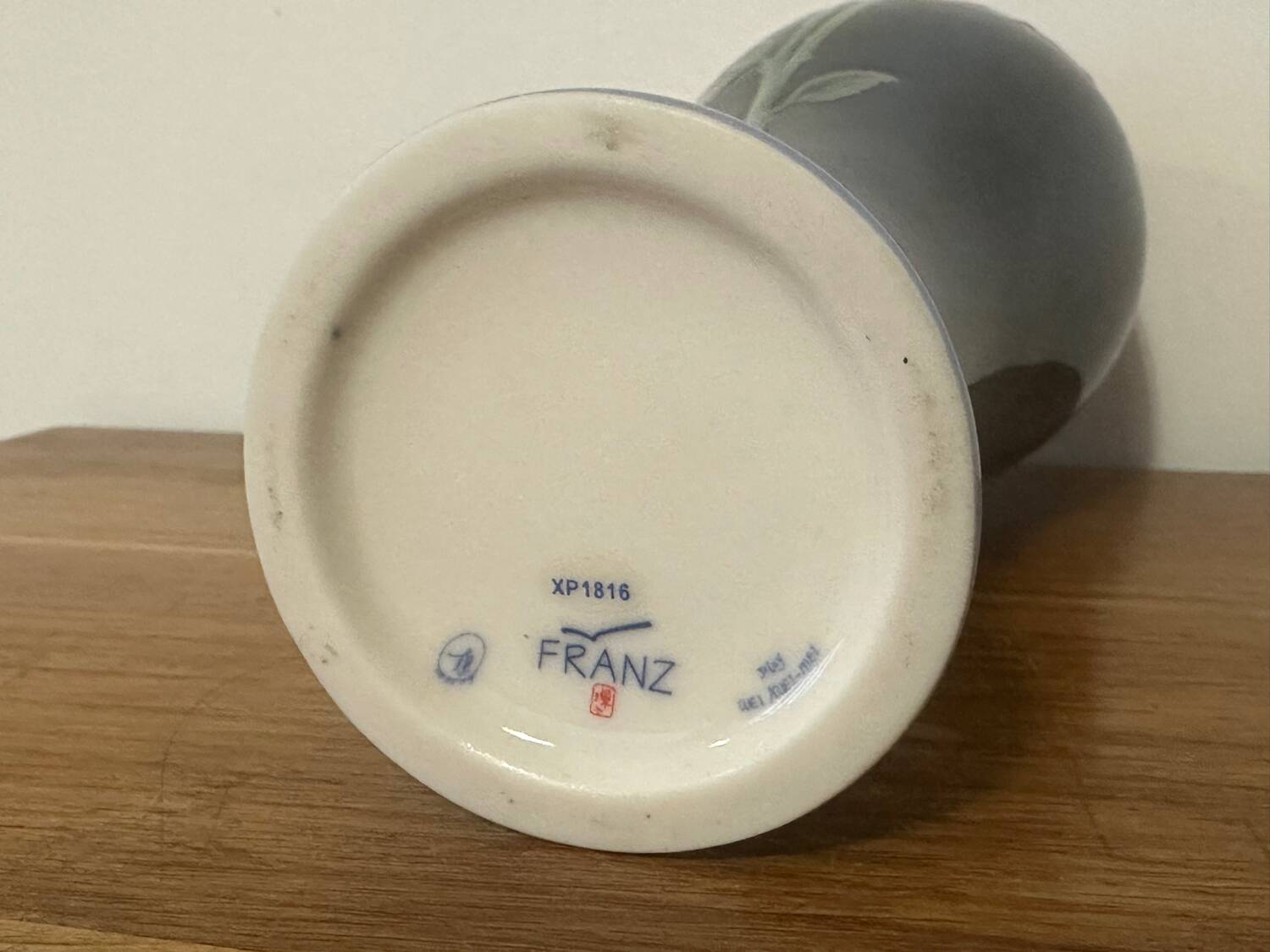 Art Nouveau porcelain vase signed Franz