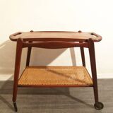 1950s Danish trolley serving cart