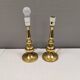 A set of beautiful table lamps in brass from Danish Frandsen Lighting 1980s