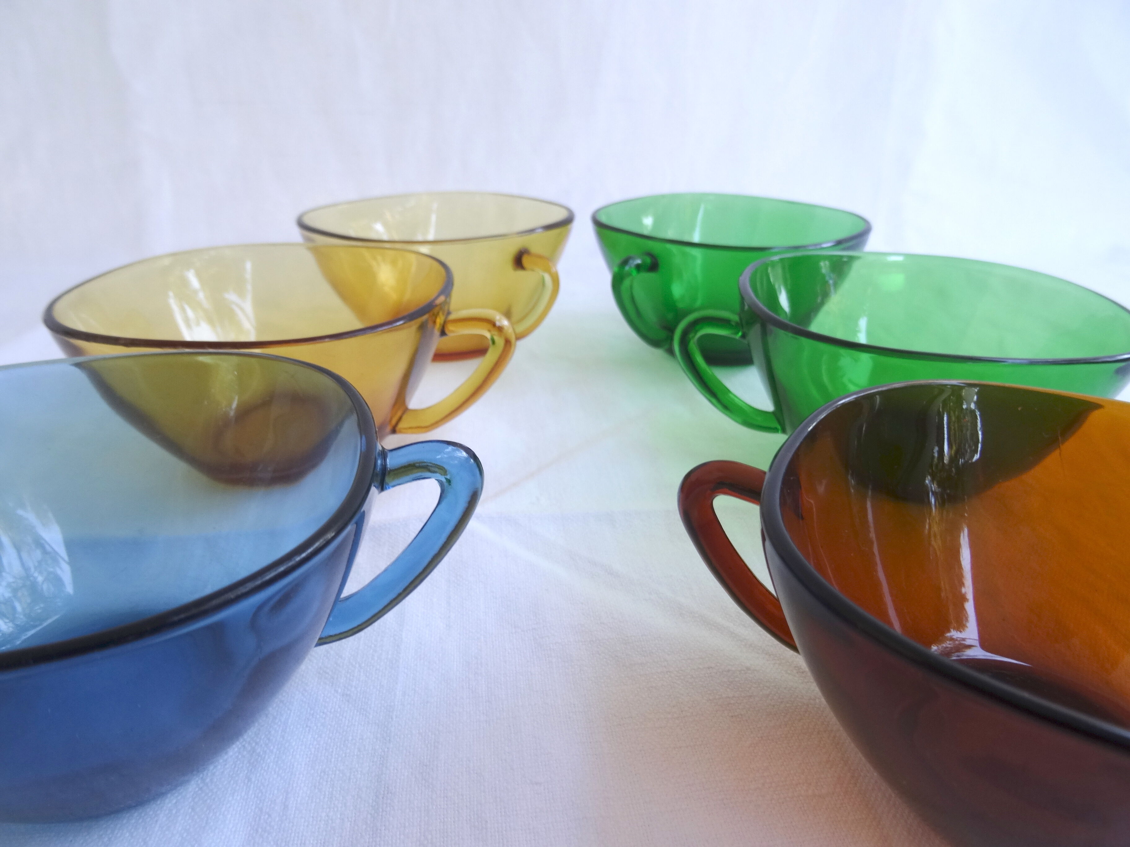 Lot of 6 cups Vereco