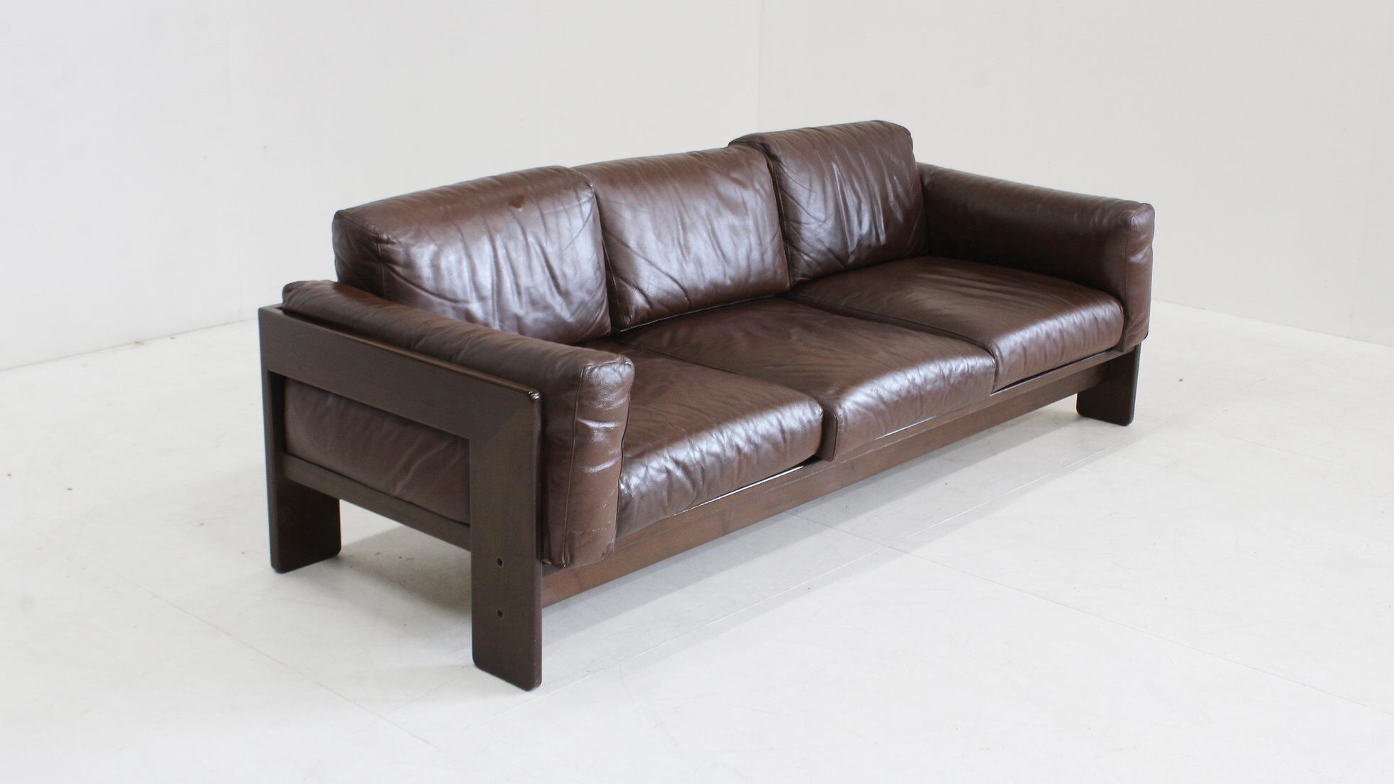Vintage Bastiano 3 seater sofa by Tobia Scarpa for Gavina 1970s