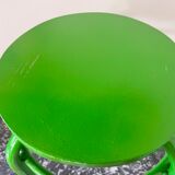 Metal and wood stool