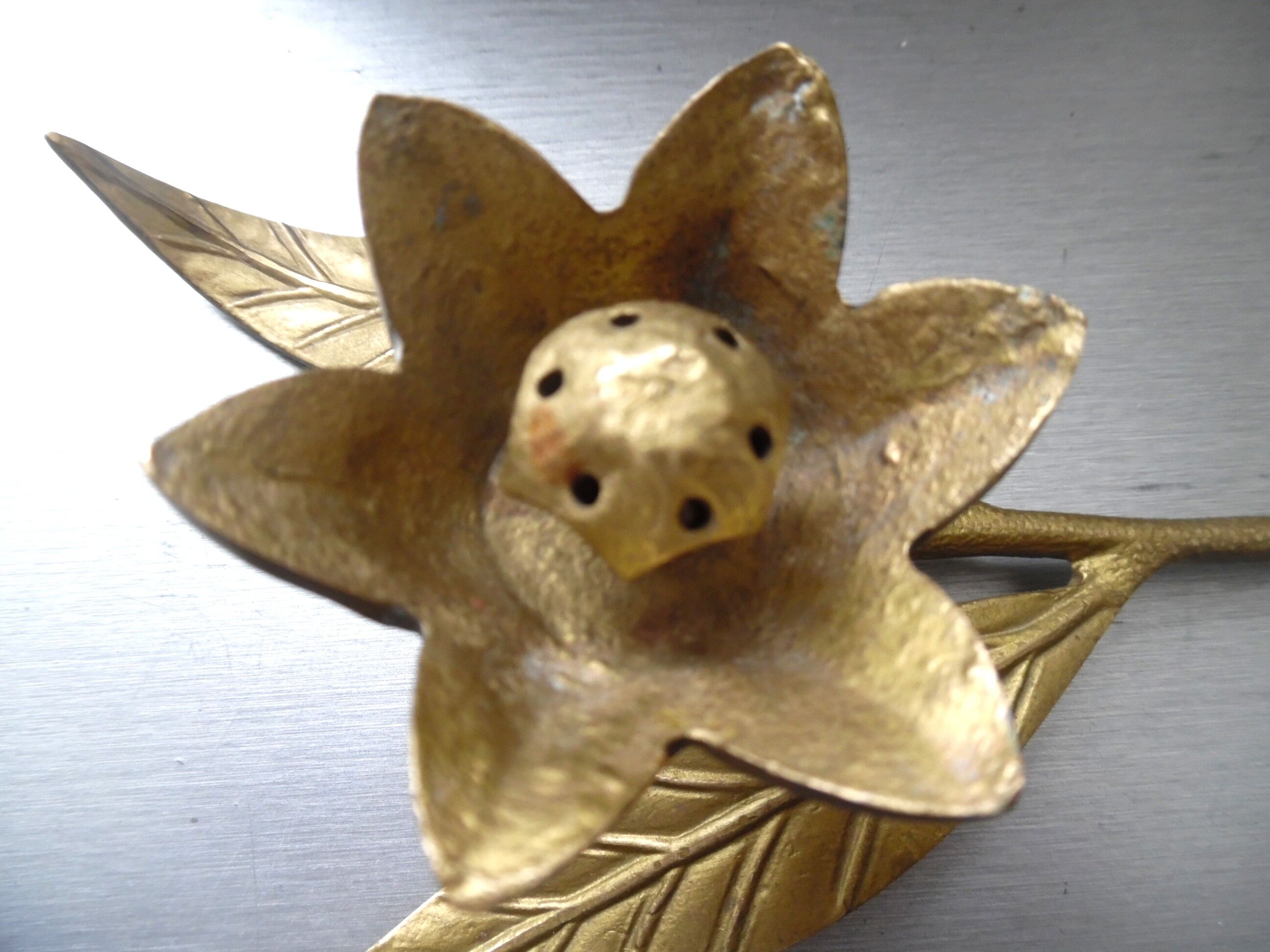 Brass flower