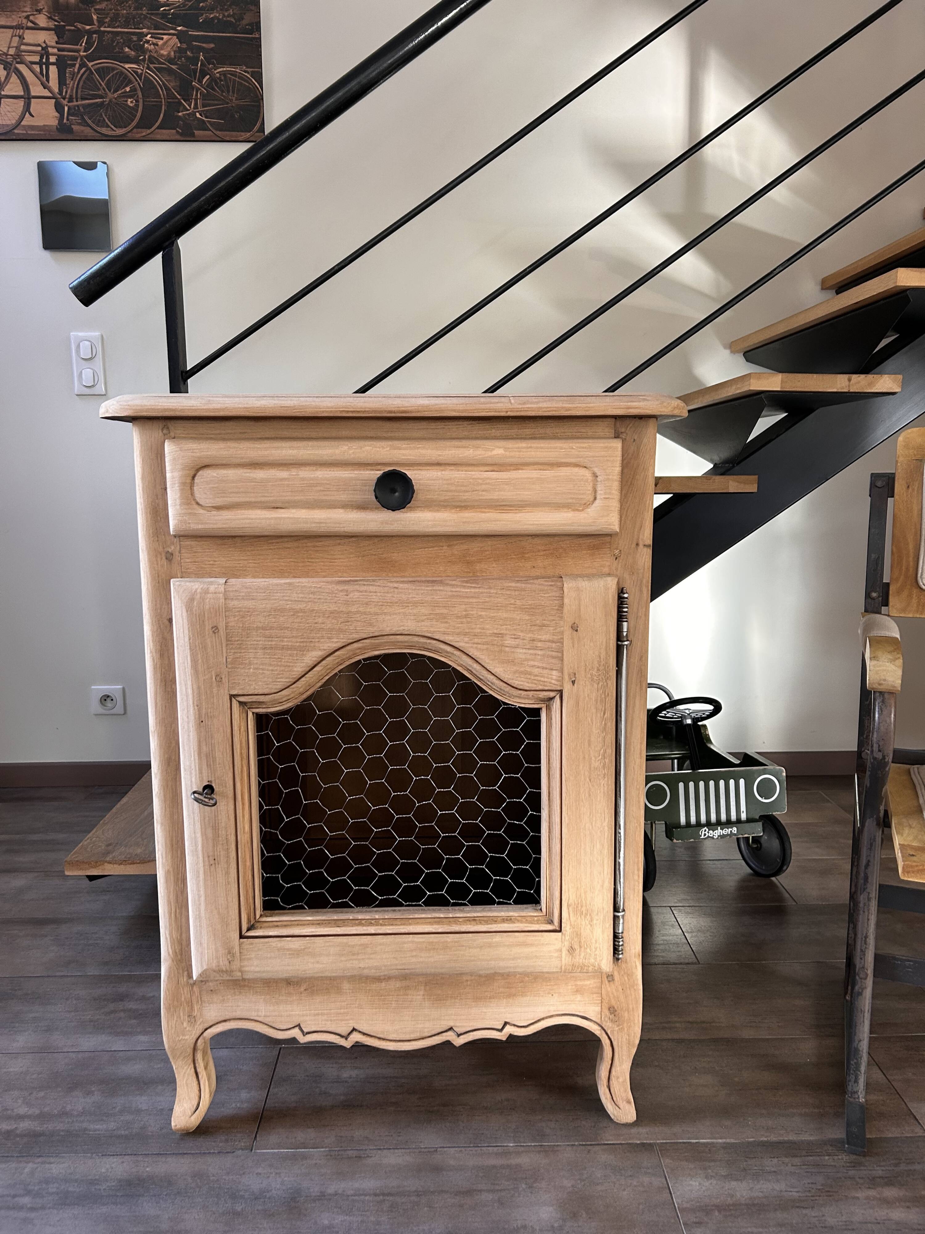 Confiturier chêne massif revalorisé