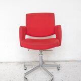 Red office armchair