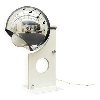 STILNOVO FILAB lamp in metal and chrome, Italy 1970