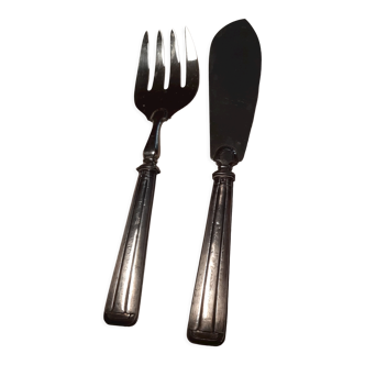 Fish cutting set 1fork 1knife