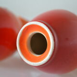 Le Creuset orange advertising salt and pepper