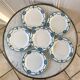 Set of 6 dessert plates 60s English style