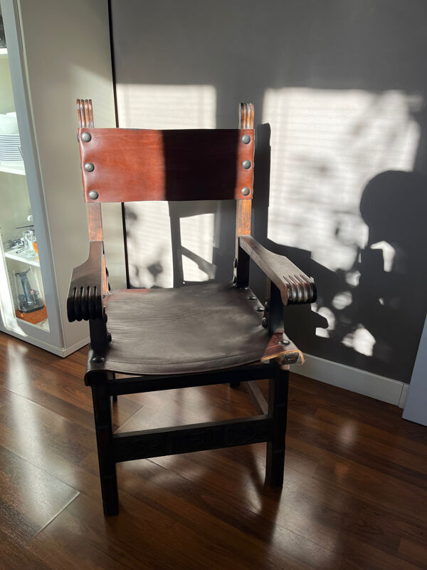 Fauteuil colonial Espagnol