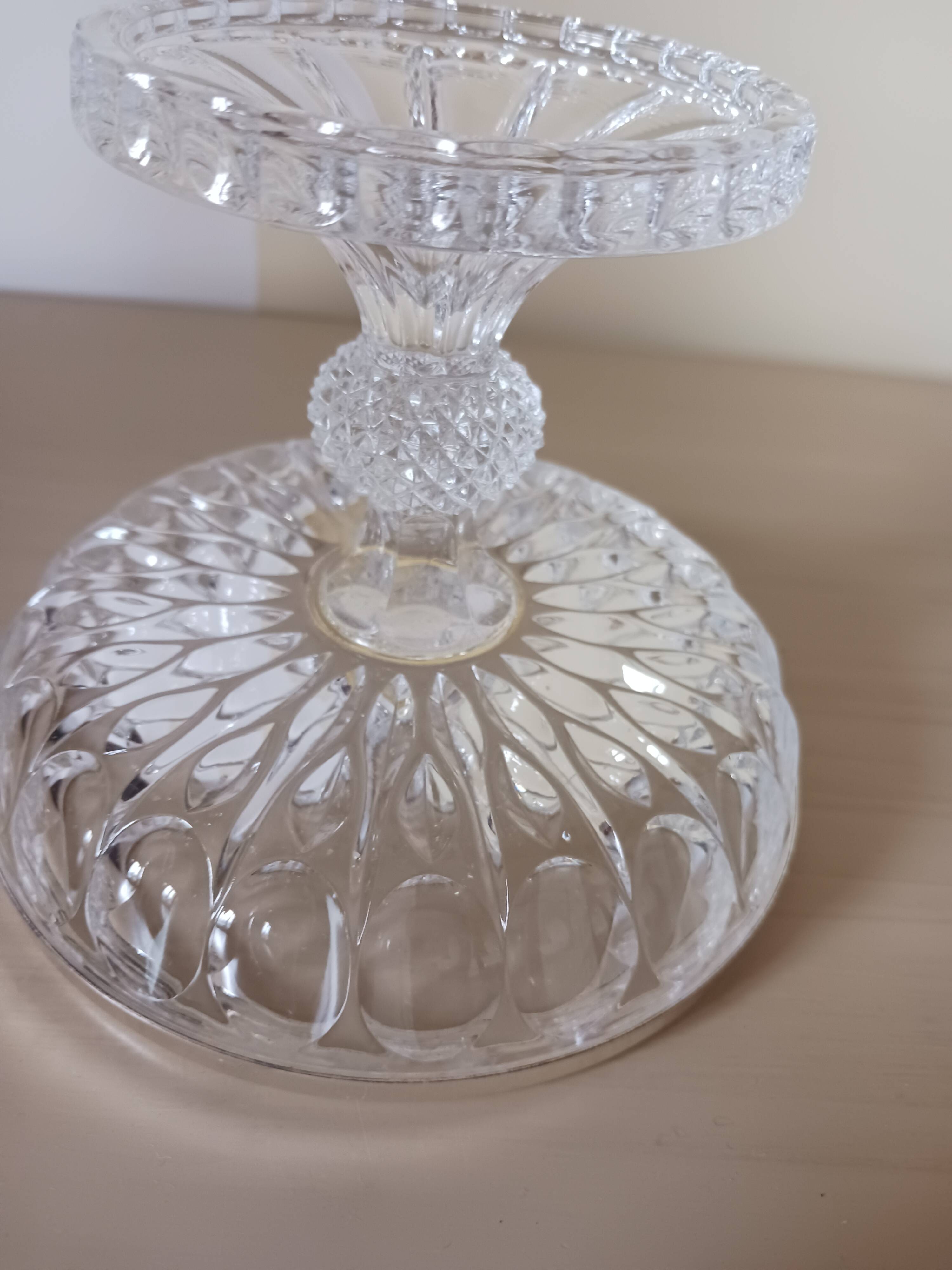 Coupe en cristal .