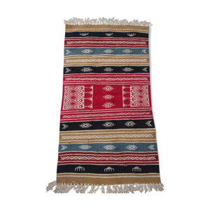 tapis kilim multicolore