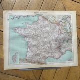 Old map of France