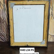 Huile sur panneau – Paris Quai des Grands-Augustins – signée H. Charby