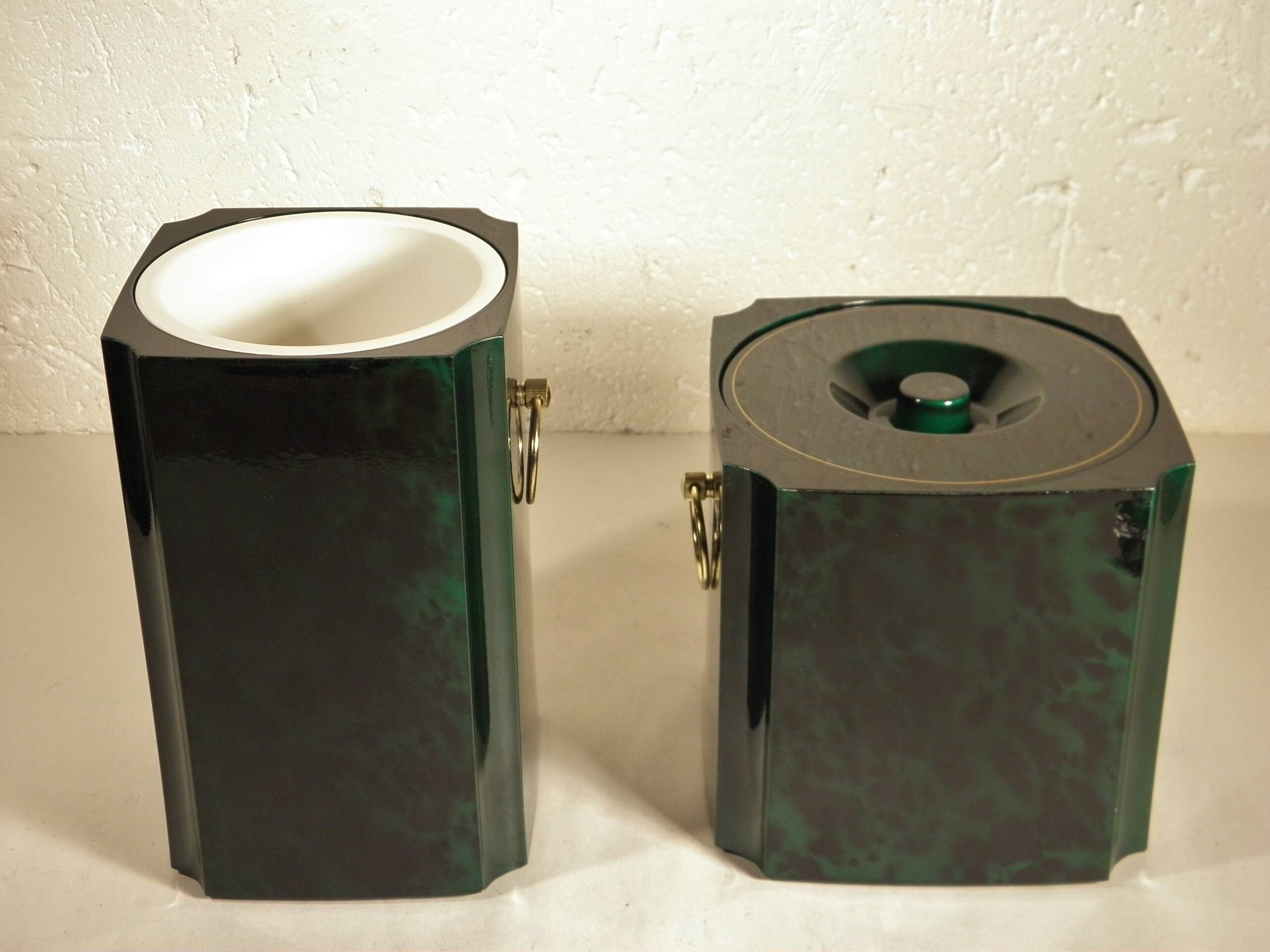 Cooler and ice bucket, Japan, 1980s