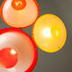 Set of 3 Space Age Pendant Lamps