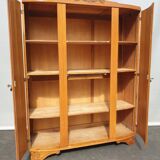 Library Art Deco cabinet curved lines L155