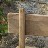 Pair of wooden benches, 40s