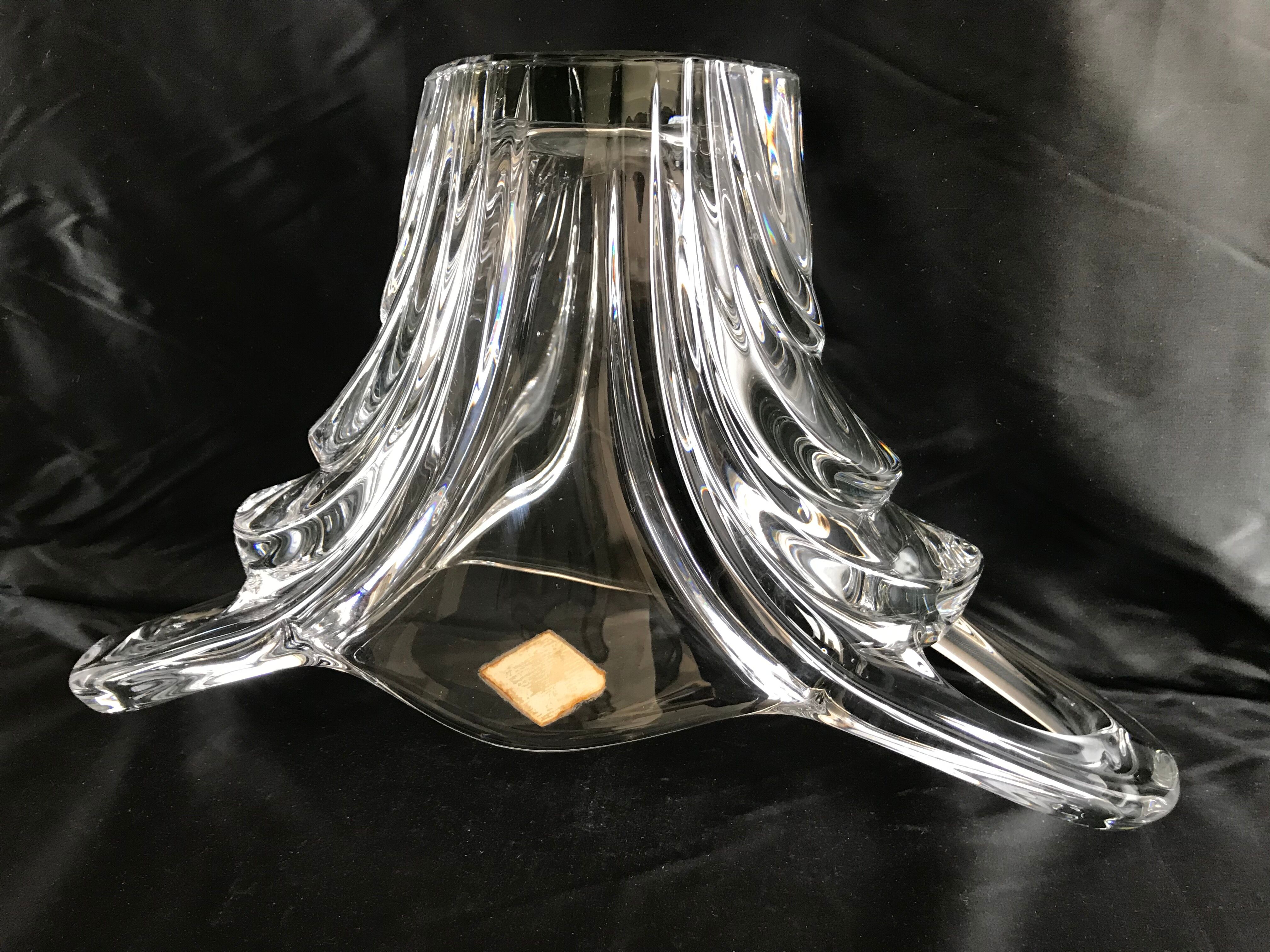 Vannes le Châtel Cristallerie vase