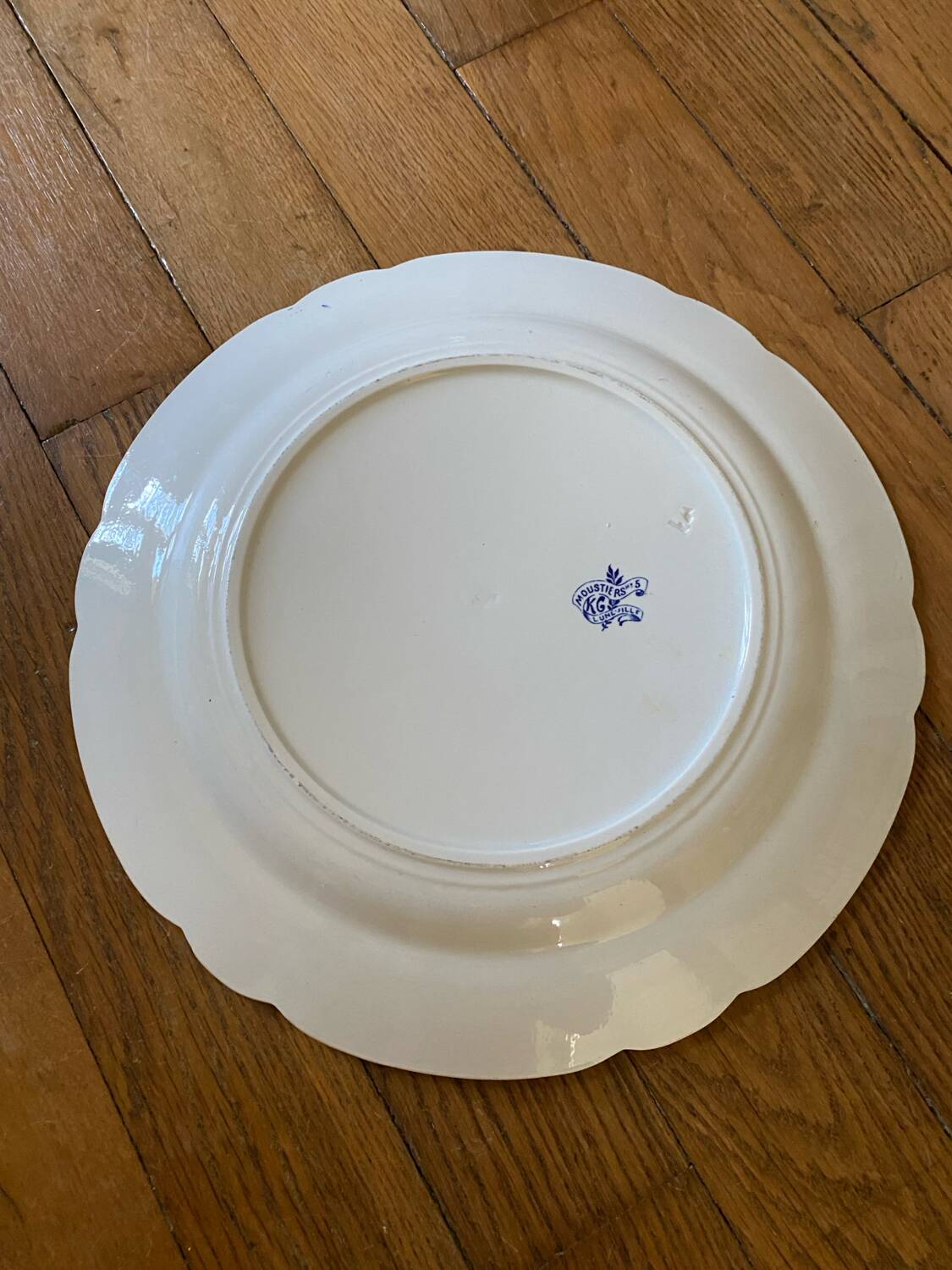 Moustiers LUNEVILLE dish
