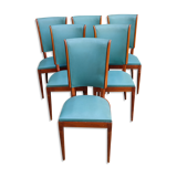 6 art deco chairs 1940