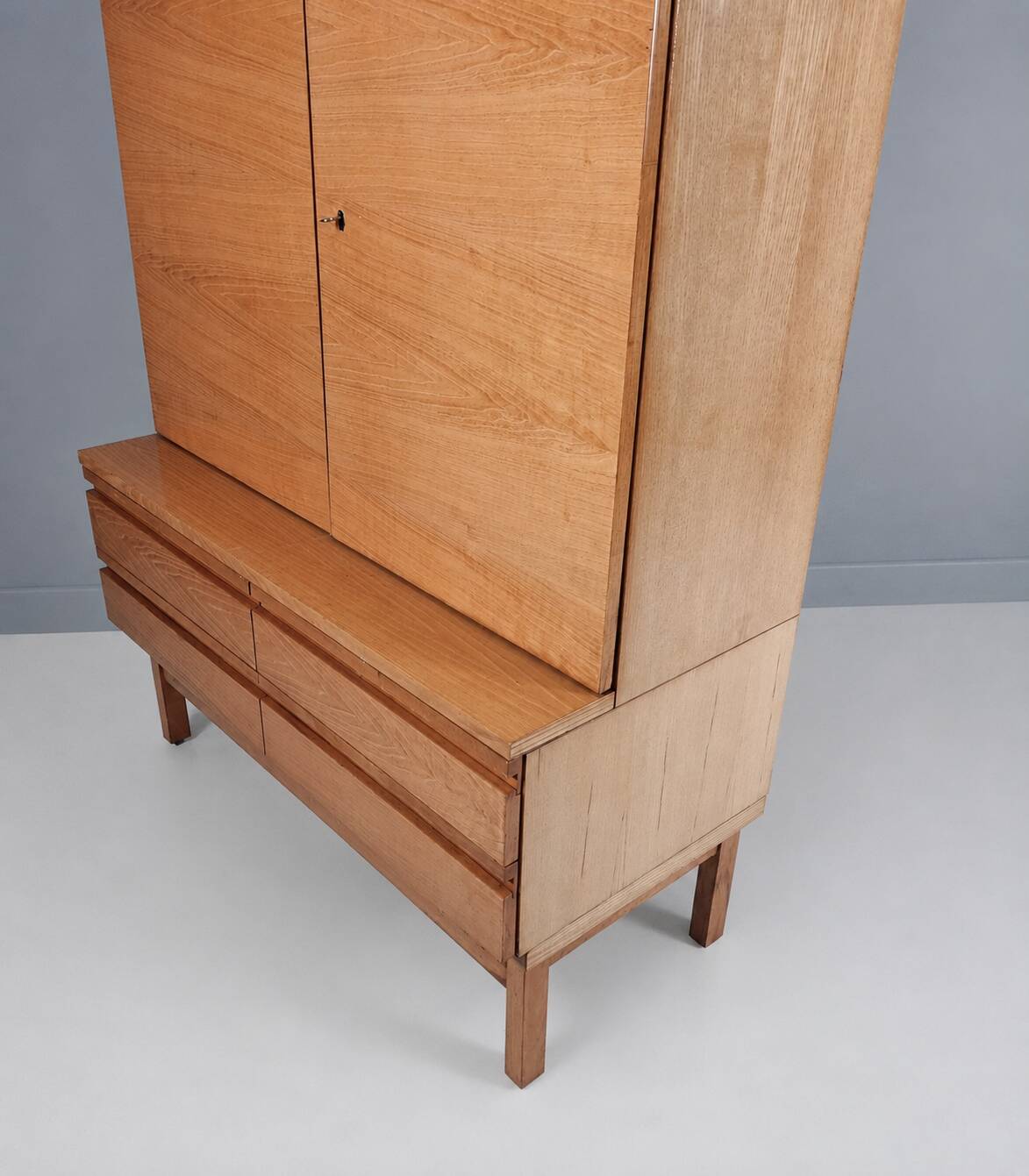 Vintage Cabinet in Ash, 1970s