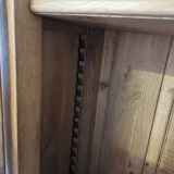 Library showcase two bodies in solid oak