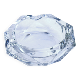 Glass ashtray Bohemia, Czechoslovakia, 1970s