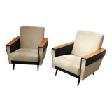Set of 2  Yugoslavian armchairs