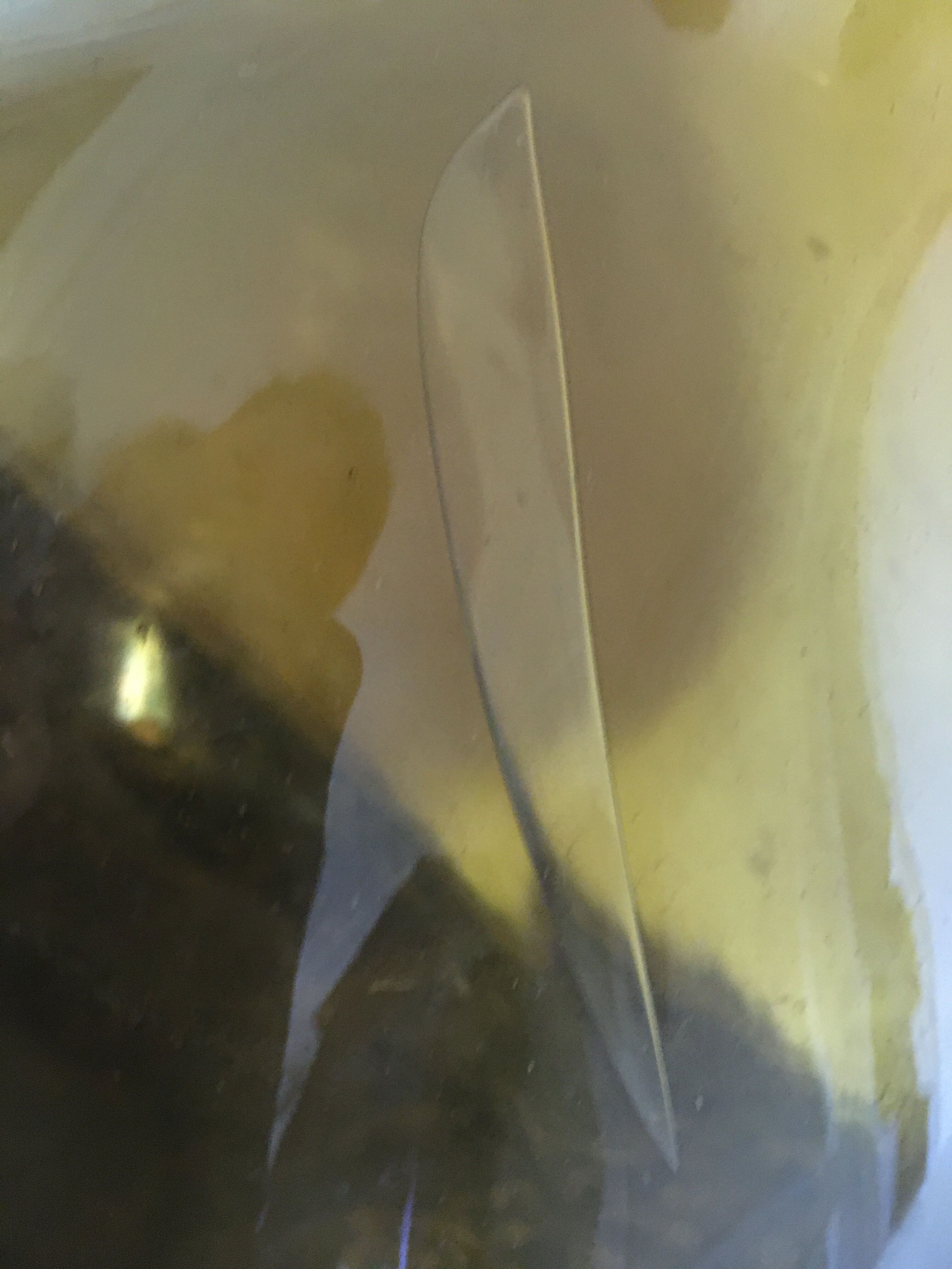 Amber color demijohn 10l