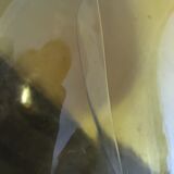 Amber color demijohn 10l