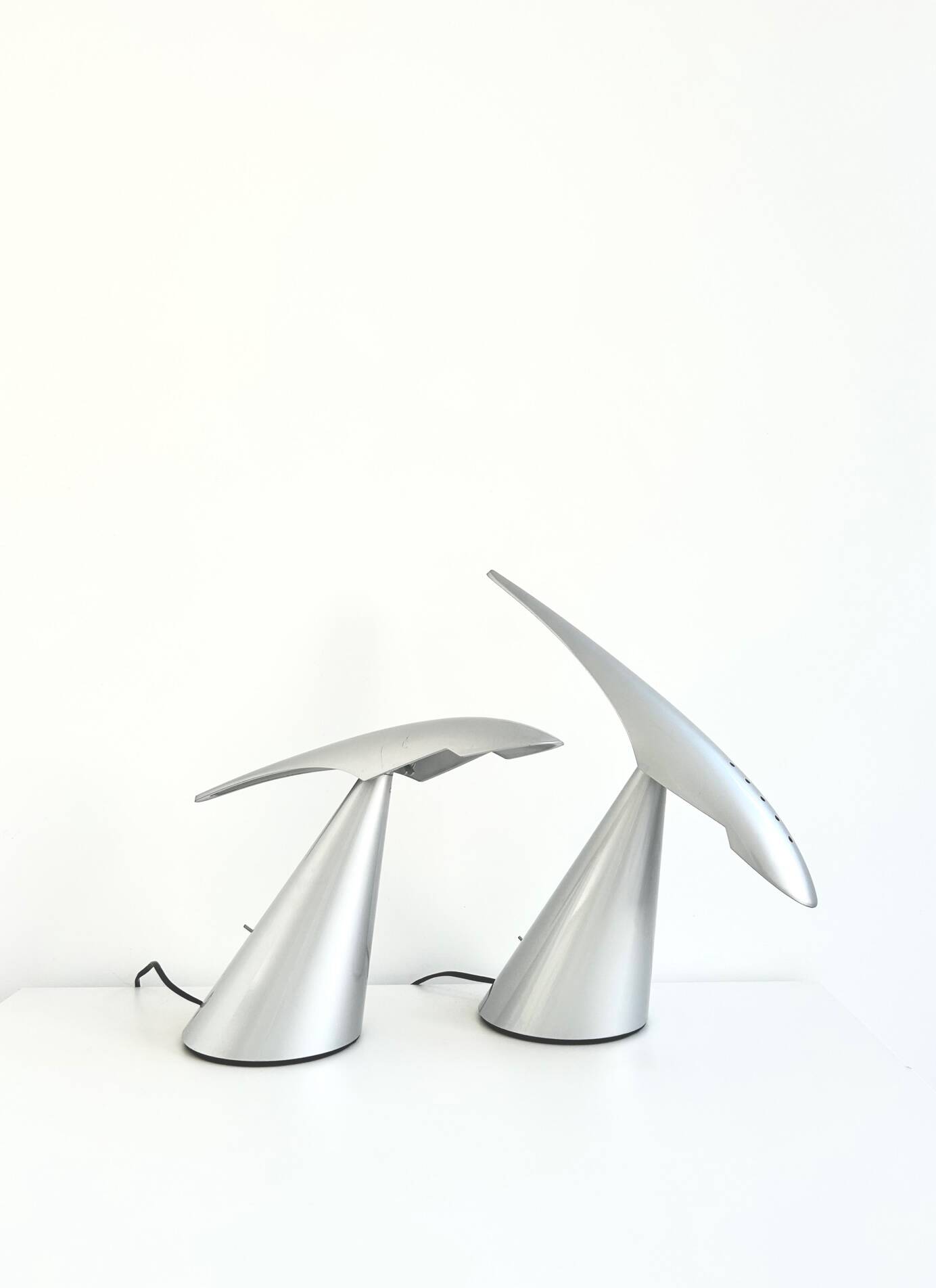 Pair of Ran desk lamps by Peter Naumann for ClassiCon 1990s