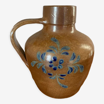 Painted sandstone jug