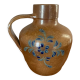 Painted sandstone jug