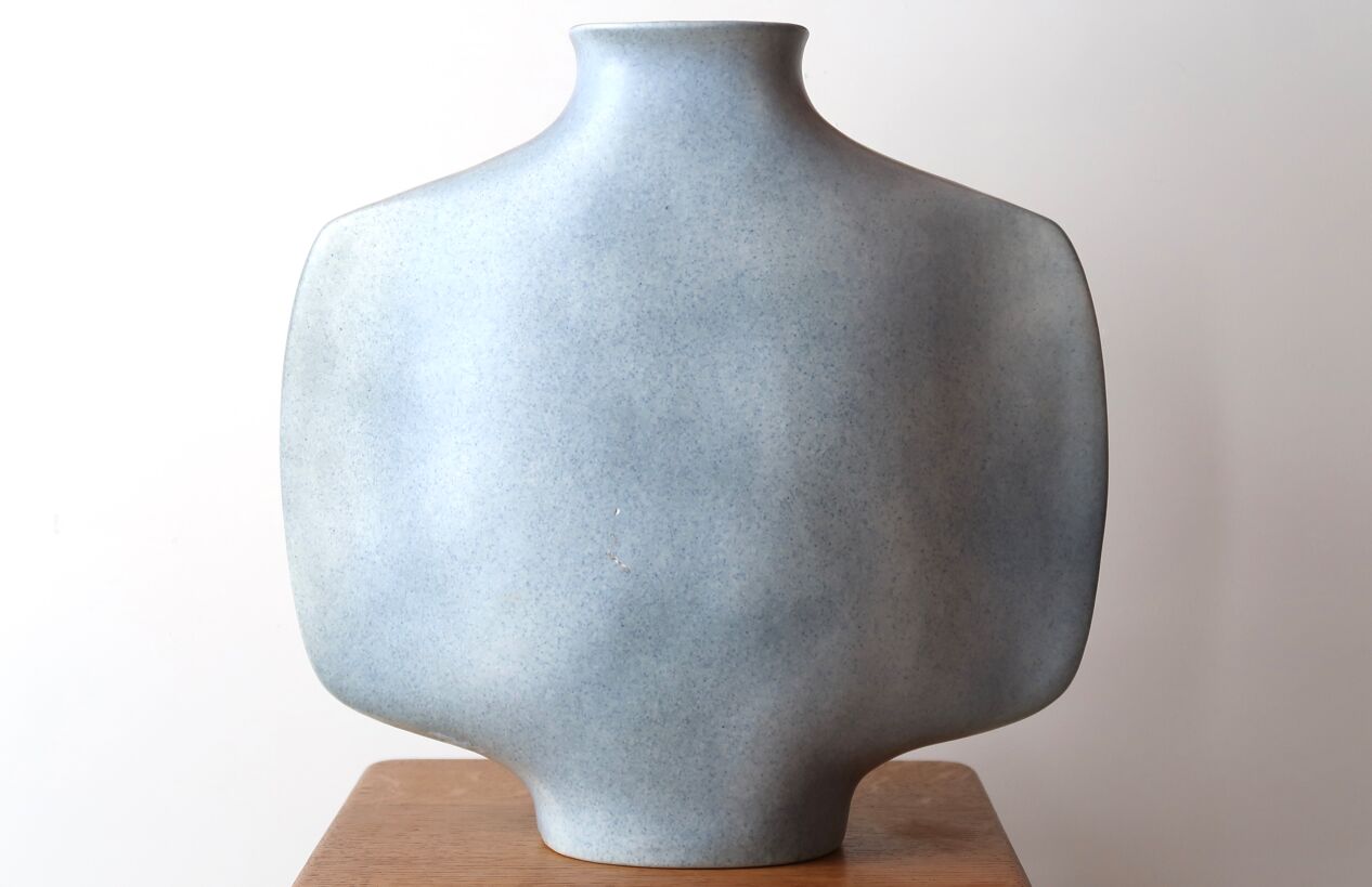 Vase de Yves Mohy en porcelaine Virebent, années 70 | Selency Vase de Yves Mohy en porcelaine Virebent, années 70 | Selency