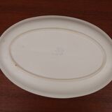 Oval dish Niderviller beech décor