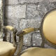 Pair of medallion armchairs