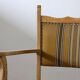 Vintage Danish Solid Oak Brutalist Armchair, Henning Kjærnulf style, 1960s