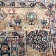 Very beautiful antique Persian carpet Tabriz very fine silk 135x160 cm