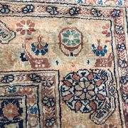 Very beautiful antique Persian carpet Tabriz very fine silk 135x160 cm