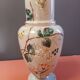 Vase opaline émaillée  papillon