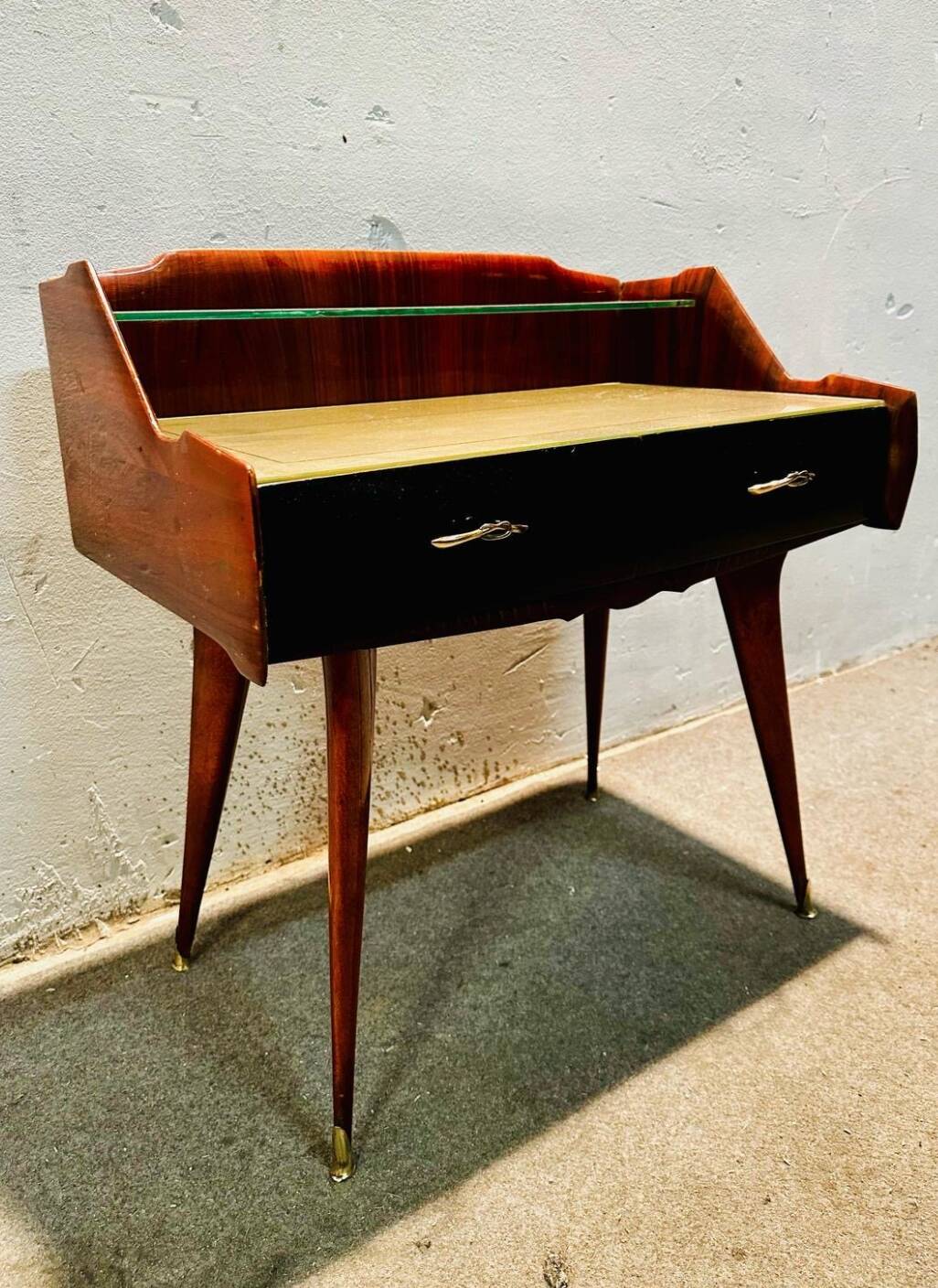 Comodini in legno, anni '60, set di 2