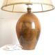 1970s Terracotta Ceramic Lamp, Height 69 cm