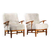 Paire de fauteuils Are – Gosta Göpert