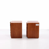 Set of 2 bedside tables Luciano Frigerio, 1970