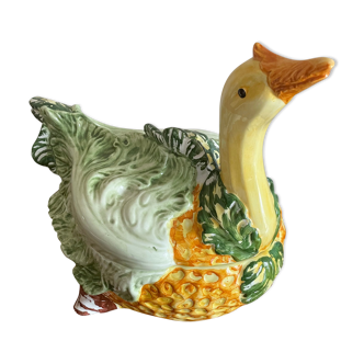 Large goose terrine cabbage shape