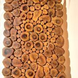 Table basse vintage bois d'olivier