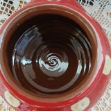 Handmade pottery teapot