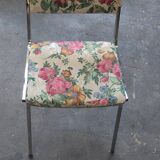 Chaise pieds métal