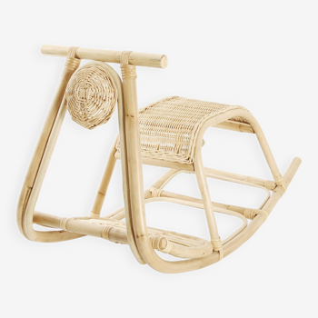 Rattan rocking chair for children COLBY